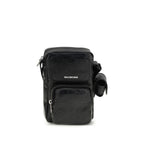 Balenciaga Black Lamb Ovis Aries Aries Shoulder Bag