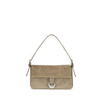 Staud Beige Calf Leather Bos Taurus Shoulder Bag