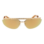 GCDS Gold Metal Sunglasses