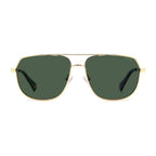 Polaroid Gold Metal Sunglasses