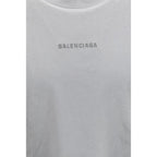Balenciaga Gray Cotton T-Shirt