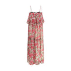 Chloé Multicolor Silk Casual Dress