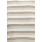 Brunello Cucinelli Multicolor Cotton Sweatshirt