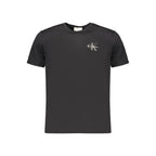 Calvin Klein Black Cotton Men's T-Shirt
