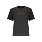 Calvin Klein Black Cotton Womens T-Shirt