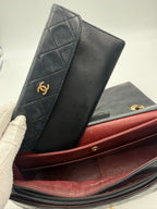 Chanel CHANEL Timeless Classic with Removable Pouch Handbag