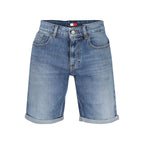 Tommy Hilfiger Blu Cotton Men's Short Jeans