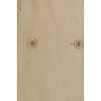 Max Mara Beige Linen Sleveless Jacket