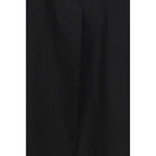 Max Mara Black Viscose Sleveless Jacket