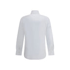 Finamore White Cotton Shirt