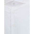 Finamore White Cotton Shirt