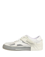 Dolce & Gabbana White Low Top Custom 2.Zero Sneakers Shoes