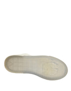 Dolce & Gabbana White Low Top Custom 2.Zero Sneakers Shoes