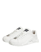 Dolce & Gabbana White NS1 Lace Up Low Top Sneakers Shoes