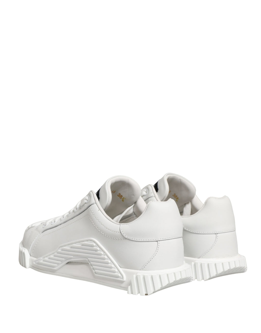 Dolce & Gabbana White NS1 Lace Up Low Top Sneakers Shoes