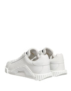 Dolce & Gabbana White NS1 Lace Up Low Top Sneakers Shoes