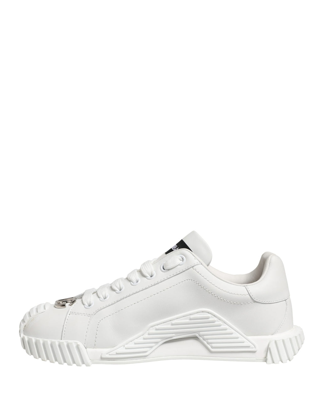 Dolce & Gabbana White NS1 Lace Up Low Top Sneakers Shoes