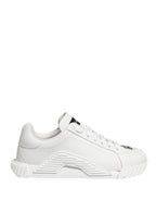 Dolce & Gabbana White NS1 Lace Up Low Top Sneakers Shoes