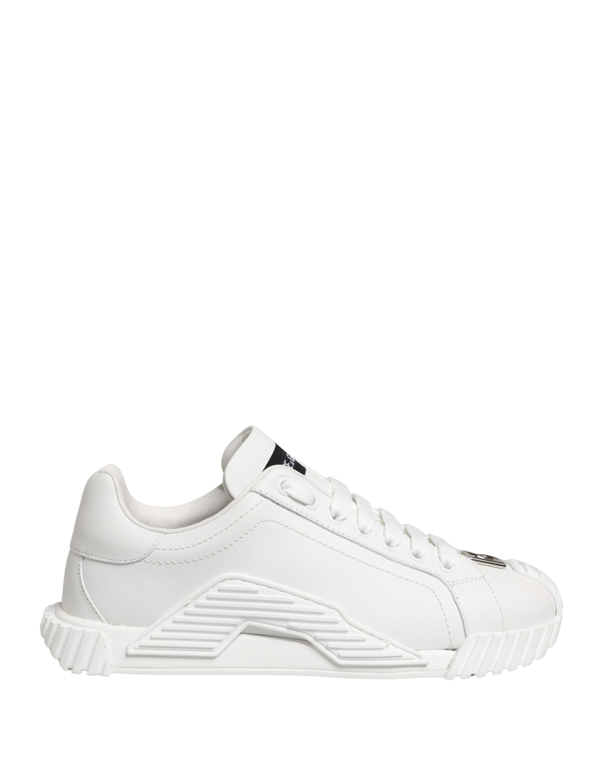 Dolce & Gabbana White NS1 Lace Up Low Top Sneakers Shoes