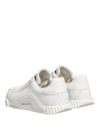 Dolce & Gabbana White NS1 Lace Up Low Top Sneakers Shoes