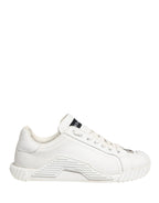 Dolce & Gabbana White NS1 Lace Up Low Top Sneakers Shoes