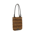 Staud Brown Wood Shoulder Bag