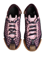 Dolce & Gabbana Multicolor Logo Low Top NS1 Sneakers Shoes