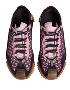 Dolce & Gabbana Multicolor Logo Low Top NS1 Sneakers Shoes