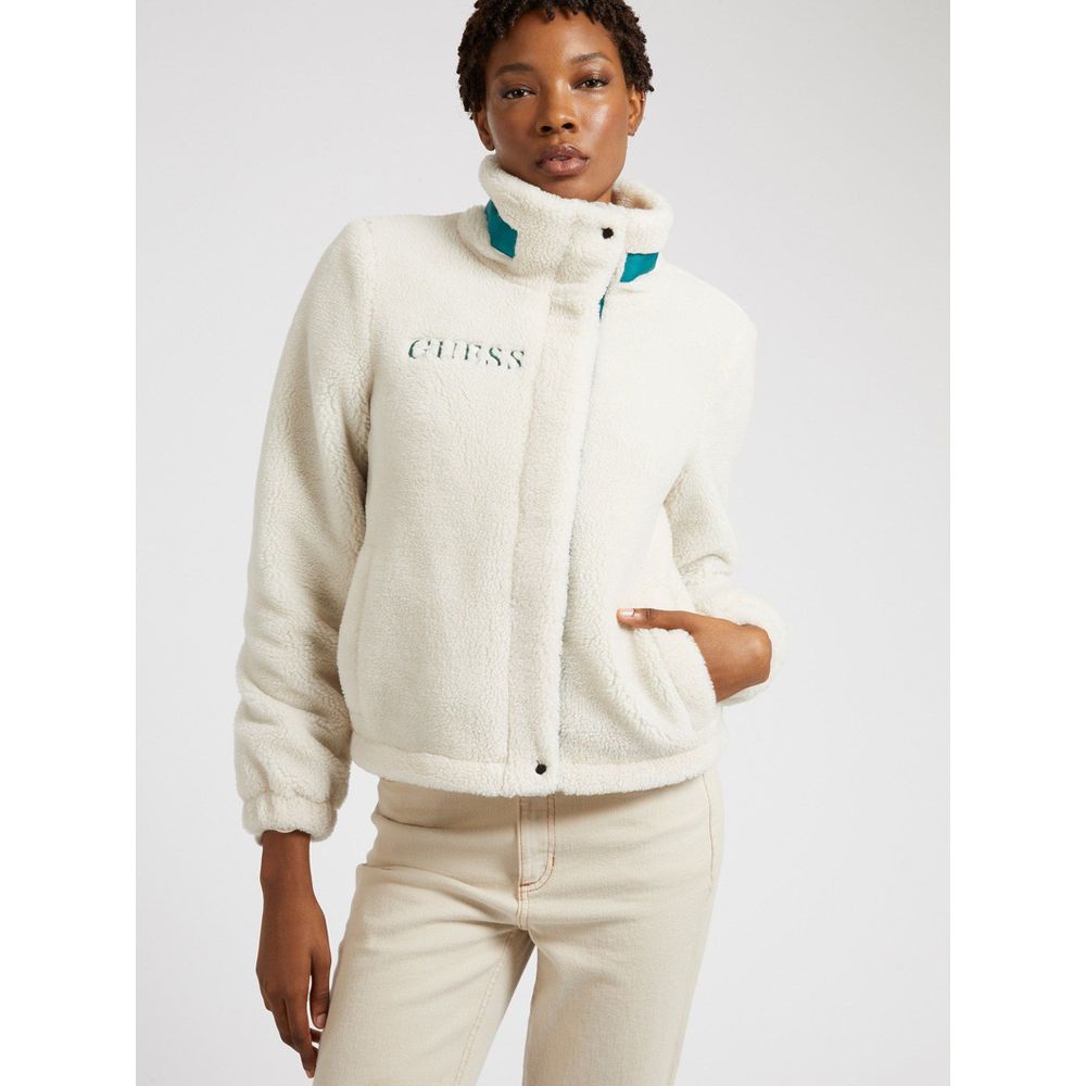 Guess Gray Polyester Coat