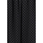 Ermanno Scervino Black Silk Casual Pants
