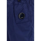 C.P. Company Blue Nylon Shorts