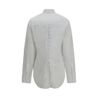 Ermanno Scervino White Cotton Dress Shirt