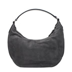 Jimmy Choo Gray Leather Shoulder Bag