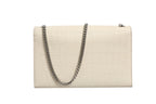 Saint Laurent Kate Tassel Small Croc-Embossed Leather