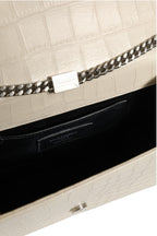 Saint Laurent Kate Tassel Small Croc-Embossed Leather