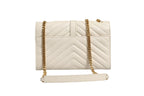 Saint Laurent Envelope Triquilt Medium YSL Shoulder Bag