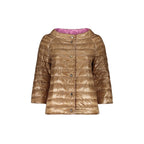 Herno Brown Polyamide Coat