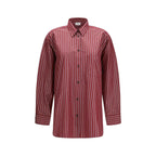 The Andamane Bordeaux Polyester Pattern Shirt