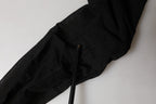 Dolce & Gabbana Black Sheer Nylon Thigh High Stockings Socks
