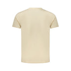 Rifle Beige Cotton Men's T-Shirt