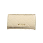 Valentino Beige Polyurethane Women's Wallet