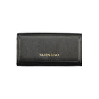 Mario Valentino Black Polyurethane Women's Wallet