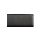 Mario Valentino Black Polyurethane Women's Wallet