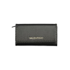 Mario Valentino Black Polyurethane Women's Wallet