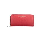Mario Valentino Rosso Polyurethane Women's Wallet