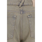Our Legacy Bicolor Cotton Bootcut Jeans