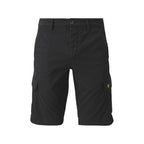 Lyle & Scott Black Cotton Bermuda Shorts
