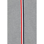 Thom Browne Gray Cotton Long Sleeve T-Shirt