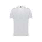 Thom Browne White Cotton T-Shirt
