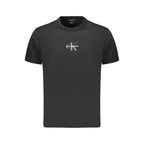 Calvin Klein Black Cotton Men's T-Shirt